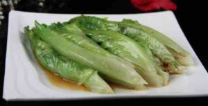 lettuce with oyster sauce