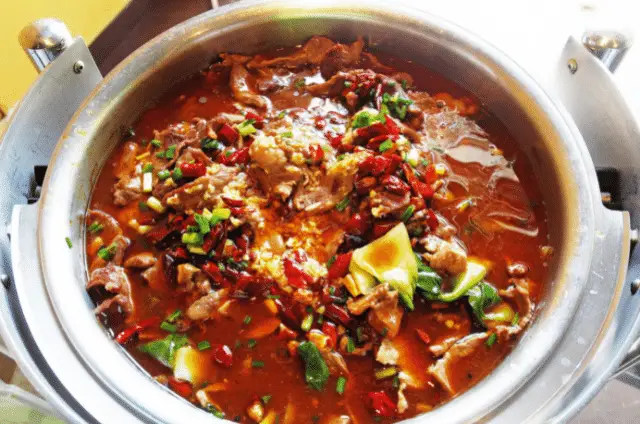 Sliced Beef in Chili Sauce